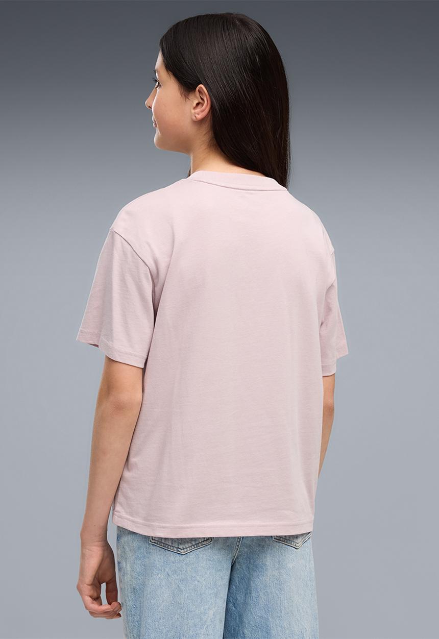 PUMA - Ess Boxy Tee G - Misty Pink