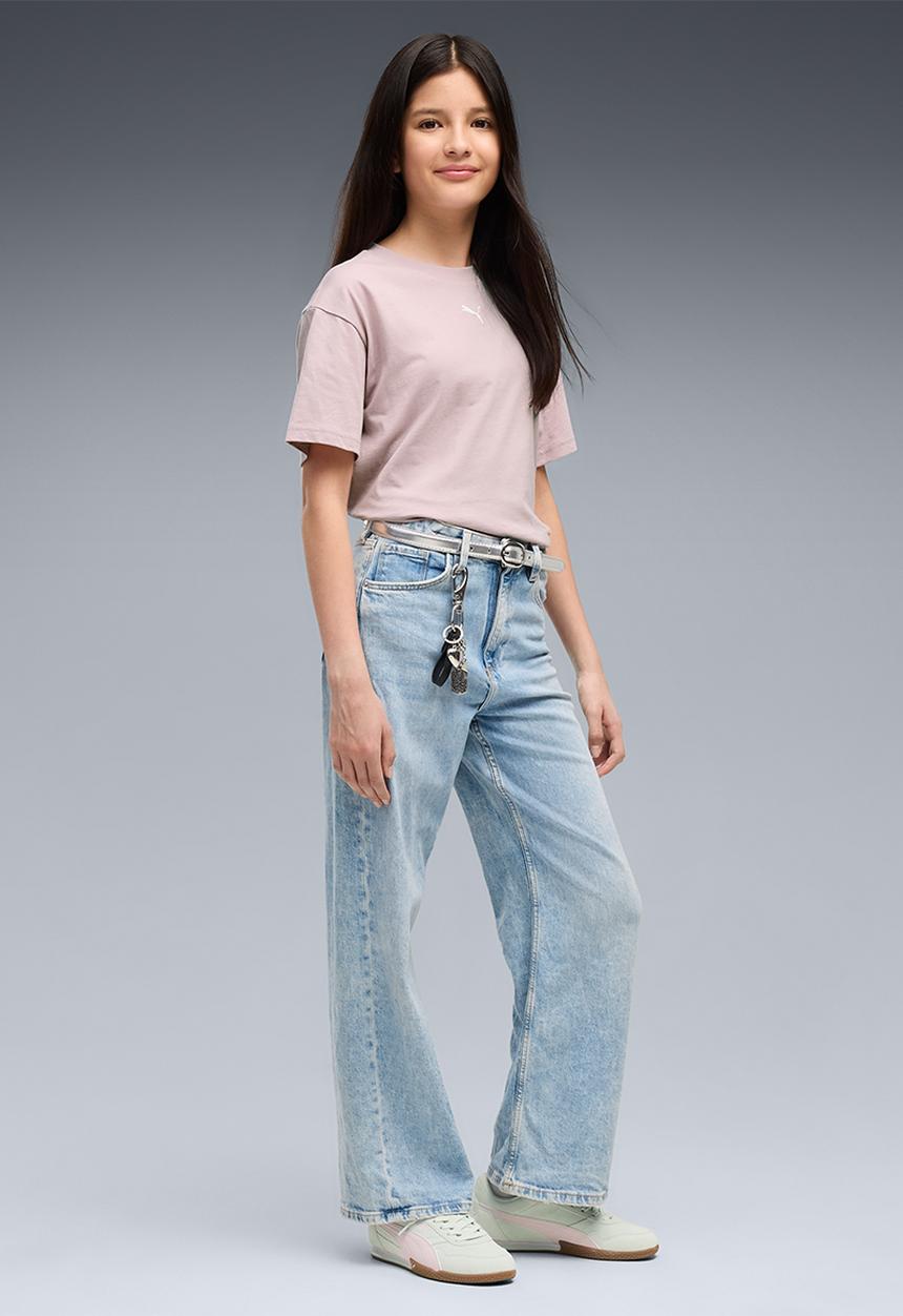 PUMA - Ess Boxy Tee G - Misty Pink
