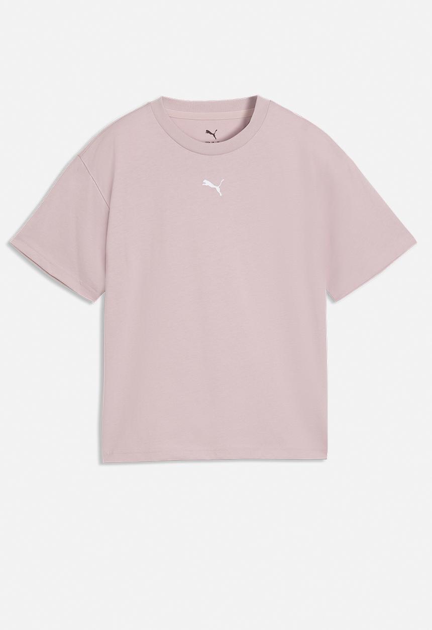 PUMA - Ess Boxy Tee G - Misty Pink