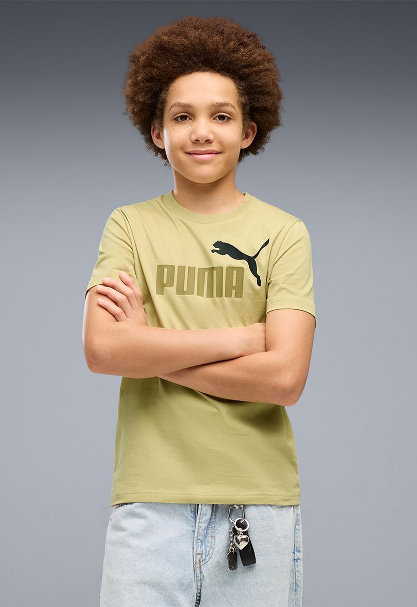PUMA - Ess 2 Color No.1 Logo Tee B - Rustic Olive