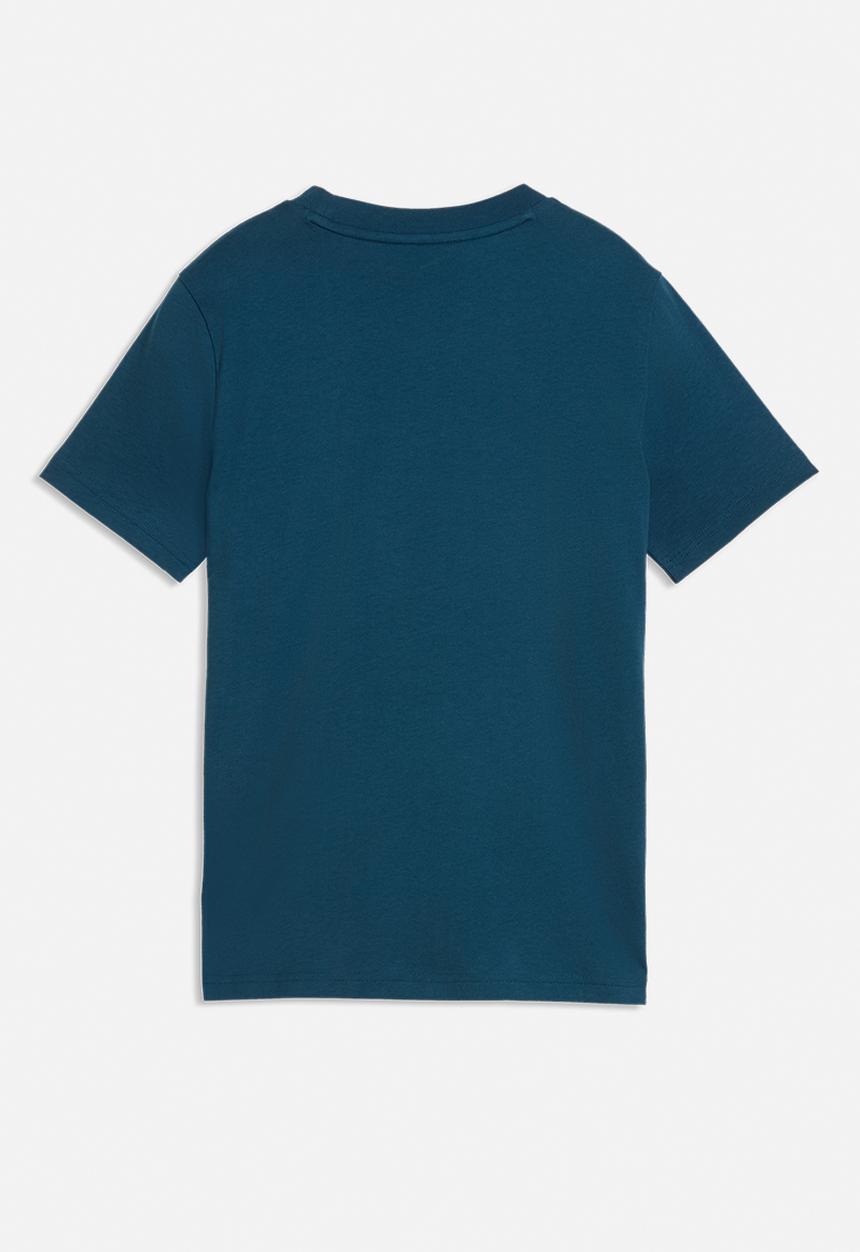PUMA - Ess 2 Color Small No. 1 Logo Tee B - Midnight Petrol
