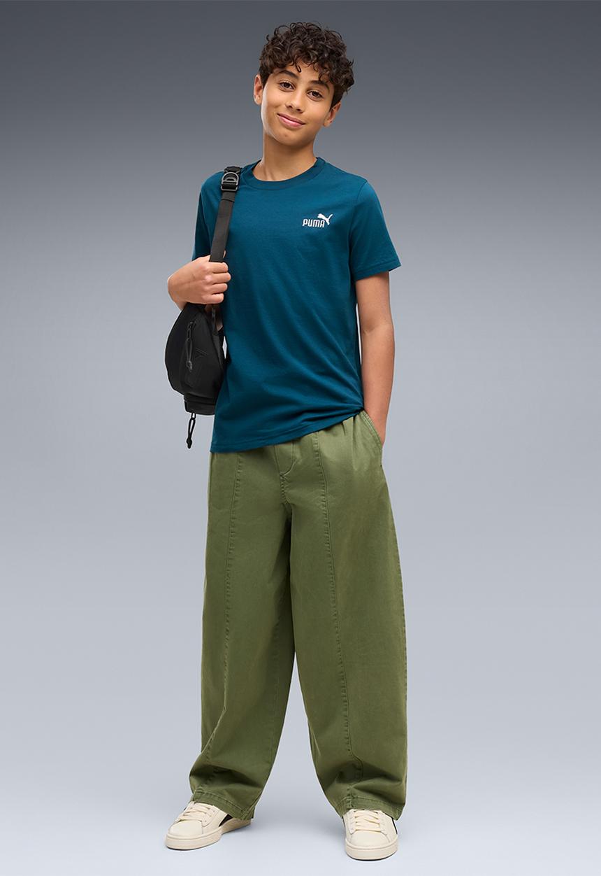 PUMA - Ess 2 Color Small No. 1 Logo Tee B - Midnight Petrol