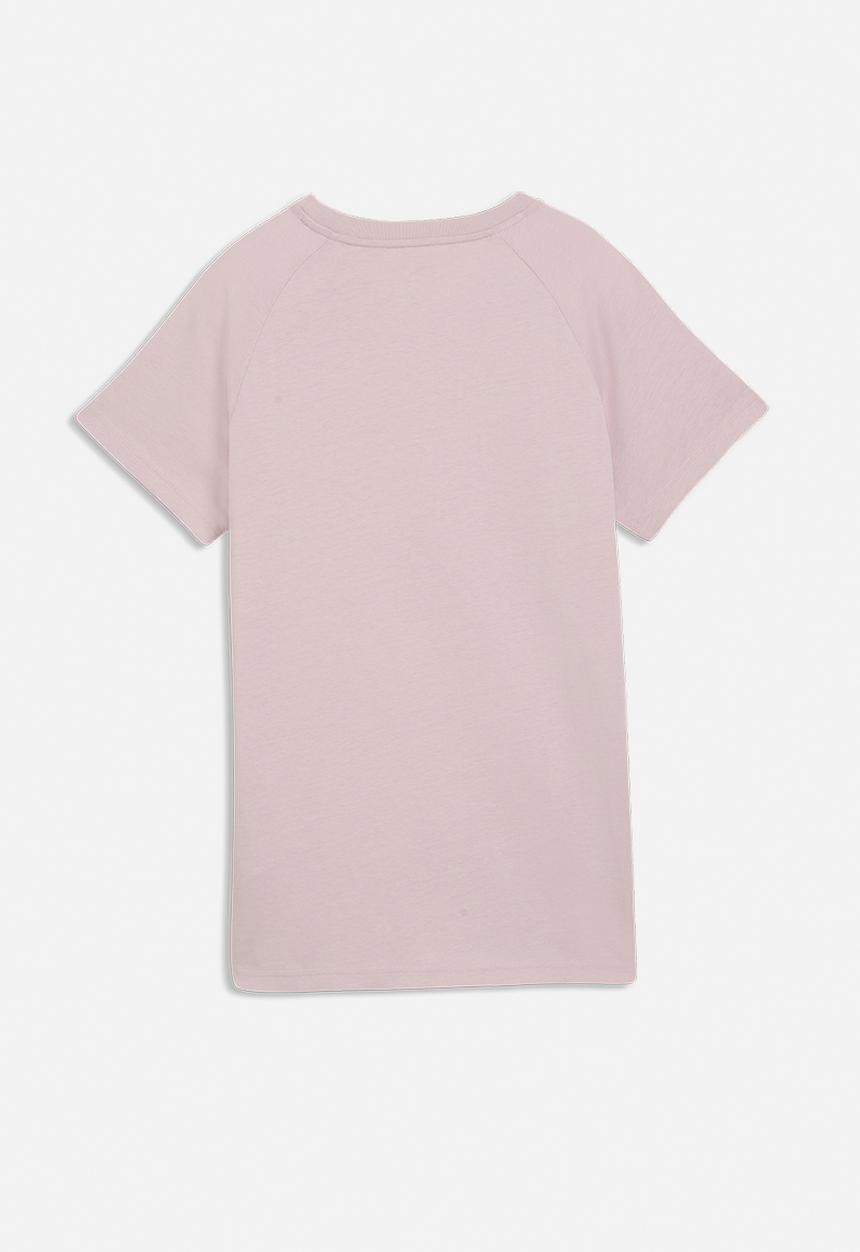 PUMA - Plus ess sequins tee - misty pink