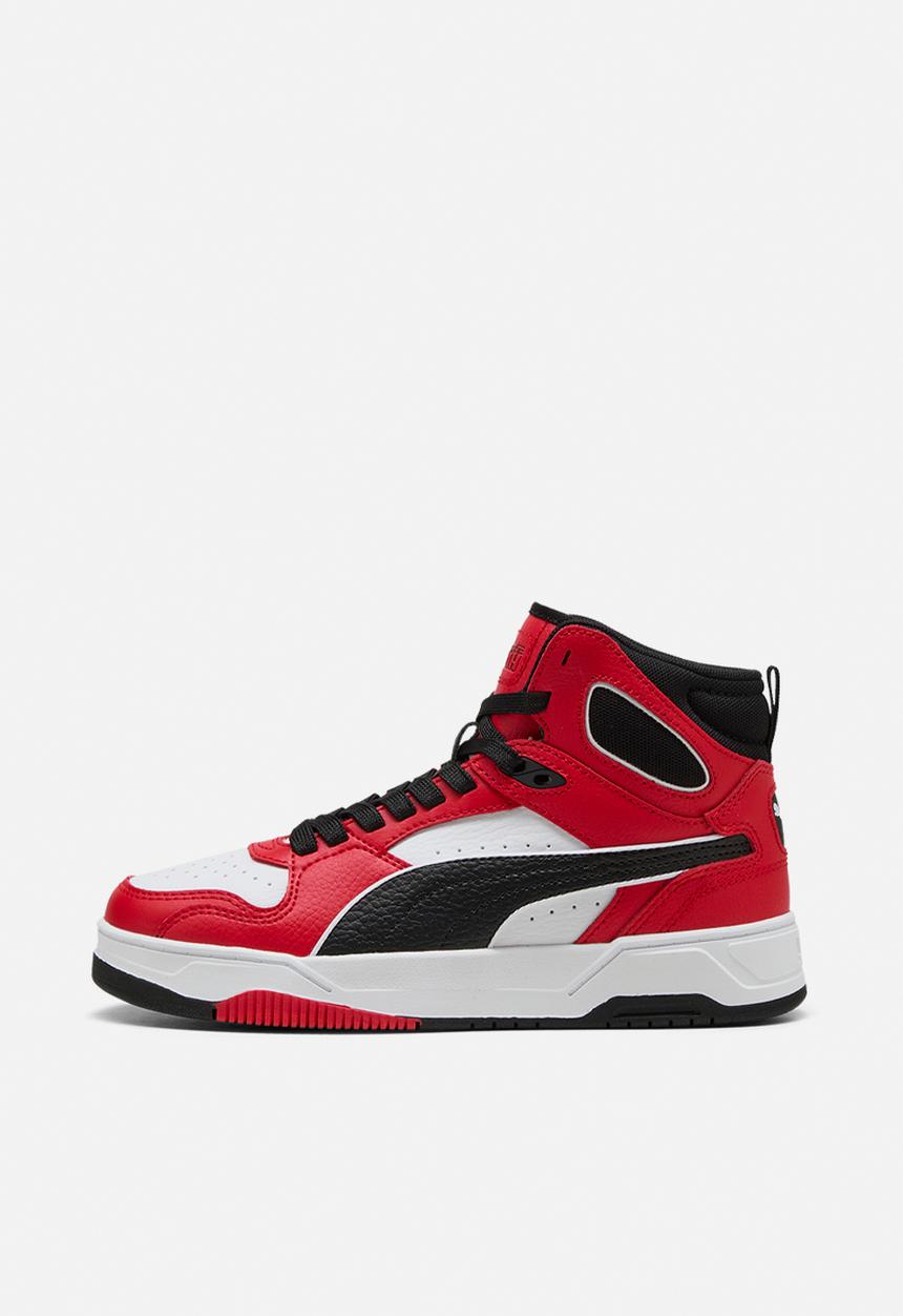 PUMA - RBD Break Mid Jr - For All Time Red/PUMA Black