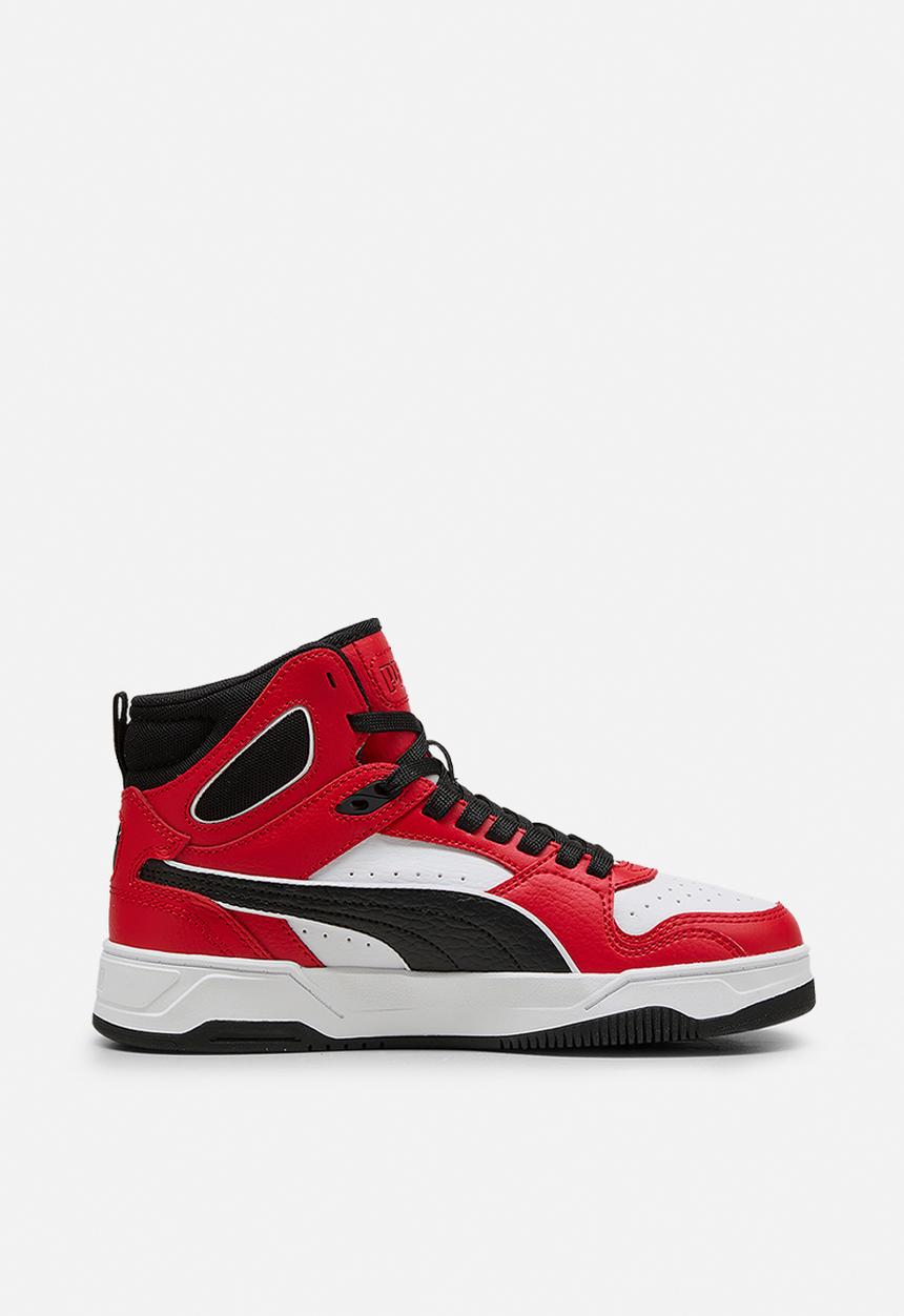 PUMA - RBD Break Mid Jr - For All Time Red/PUMA Black