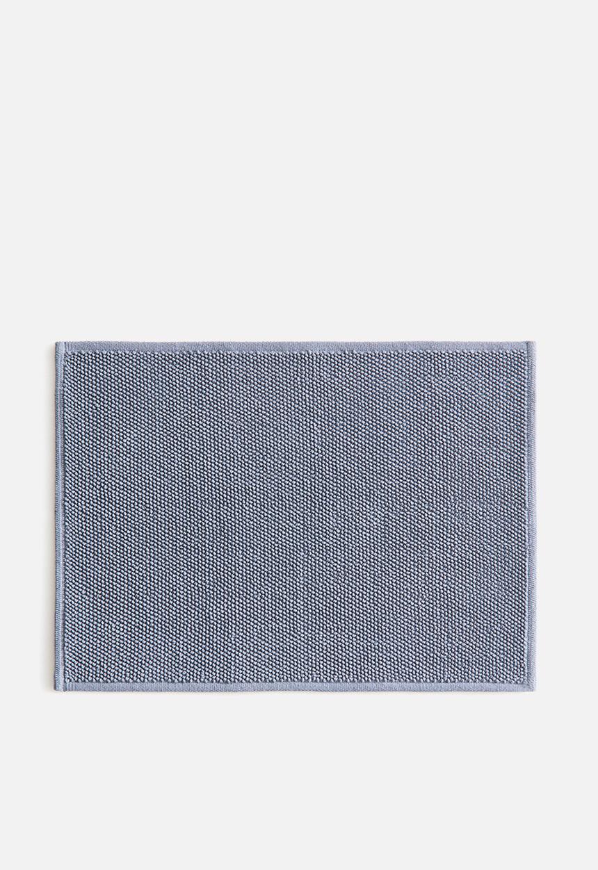 H&M - Cotton bath mat - dusty blue