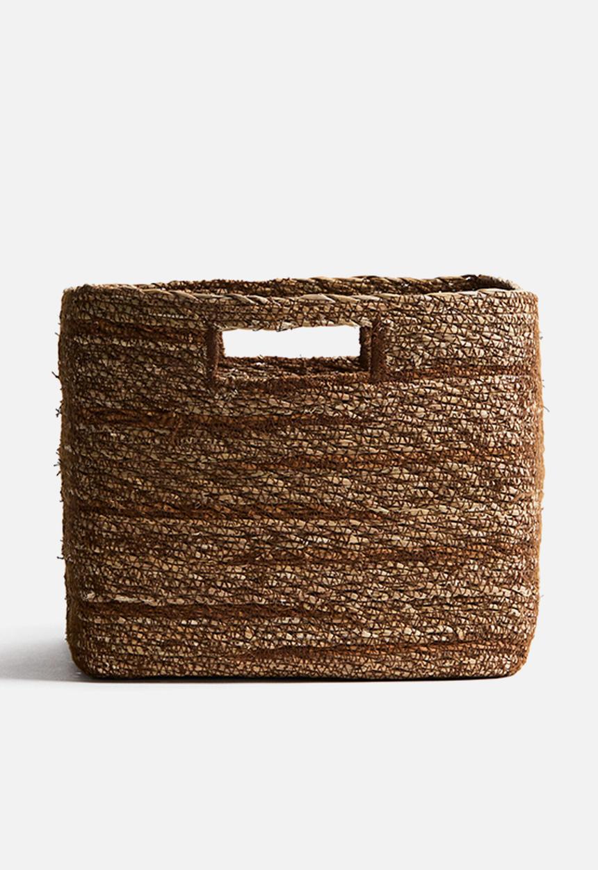 H&M - Seagrass storage basket - brown