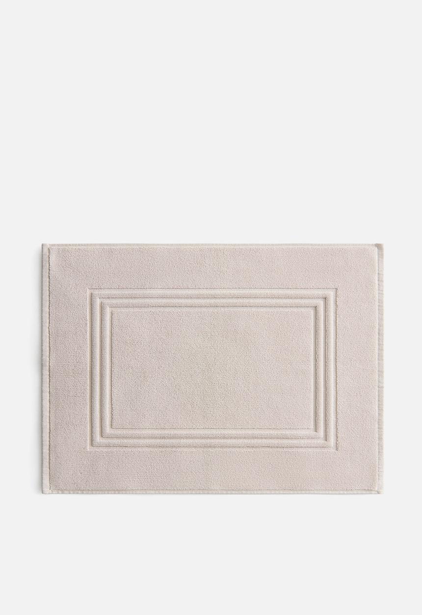 H&M - Egyptian cotton bath mat - light beige