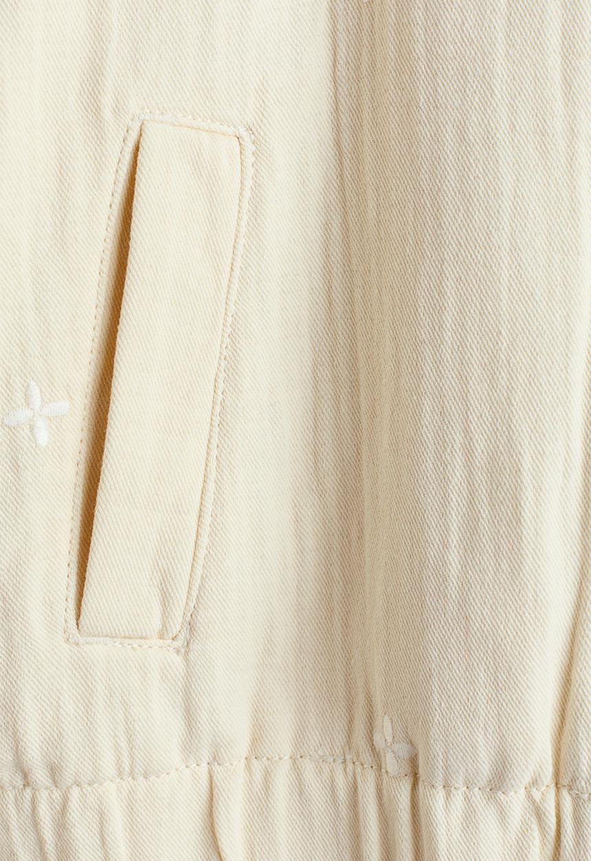 H&M - Cotton bomber jacket - cream