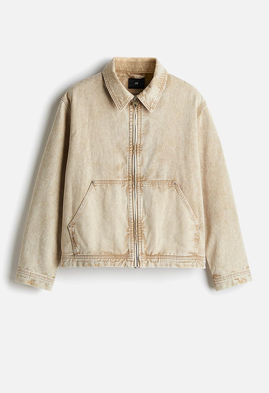 H&M - Loose fit utility jacket - beige