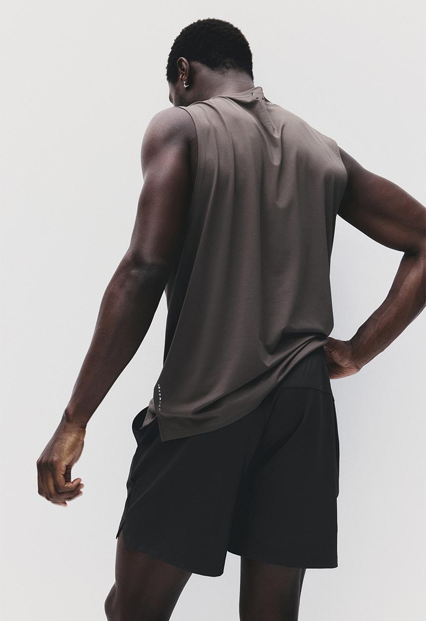 H&M - Sports shorts with drymove? - dark brown