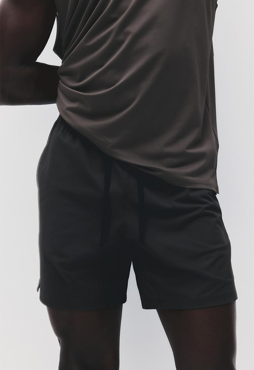 H&M - Sports shorts with drymove? - dark brown