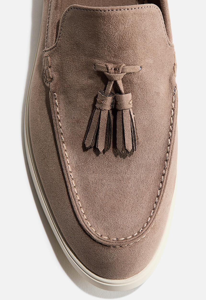 H&M - Tasseled loafers - dark beige