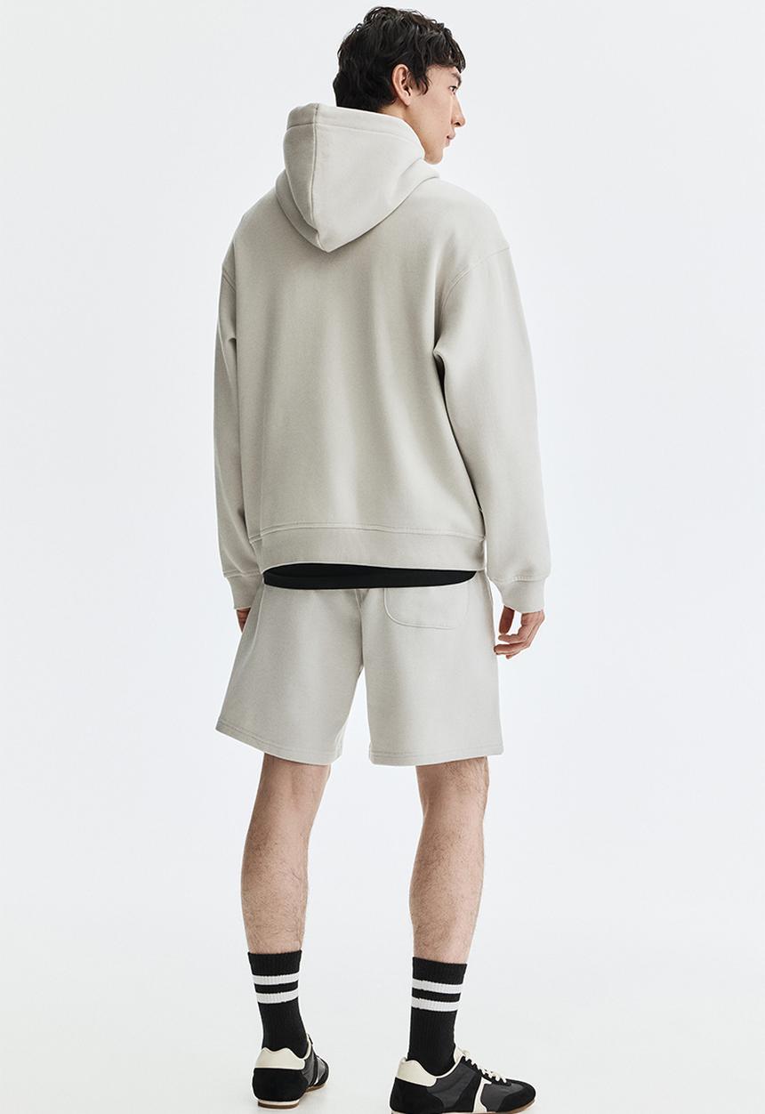 H&M - Regular fit sweatshorts - light grey