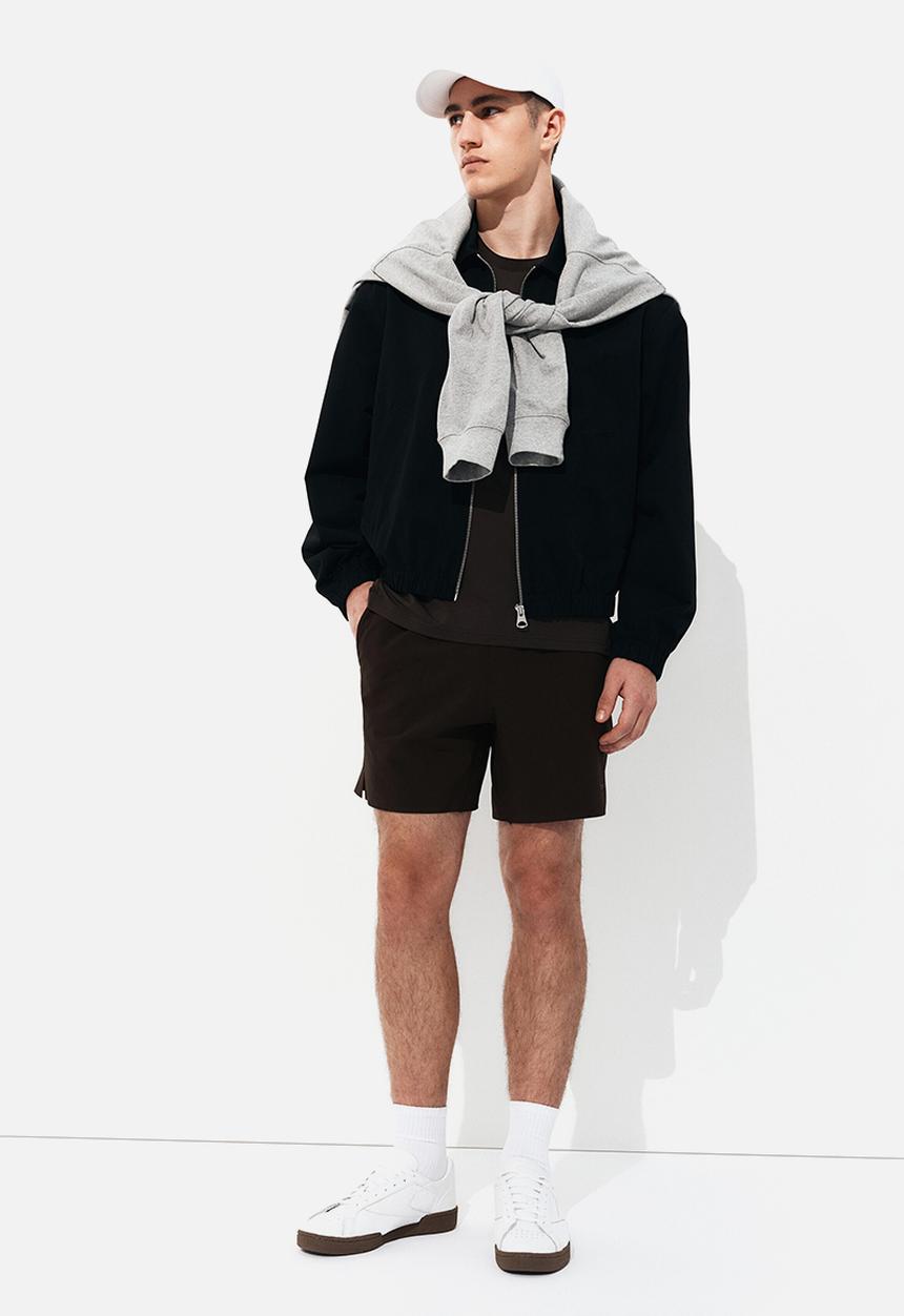 H&M - Regular fit tennis shorts with drymove™ - dark brown