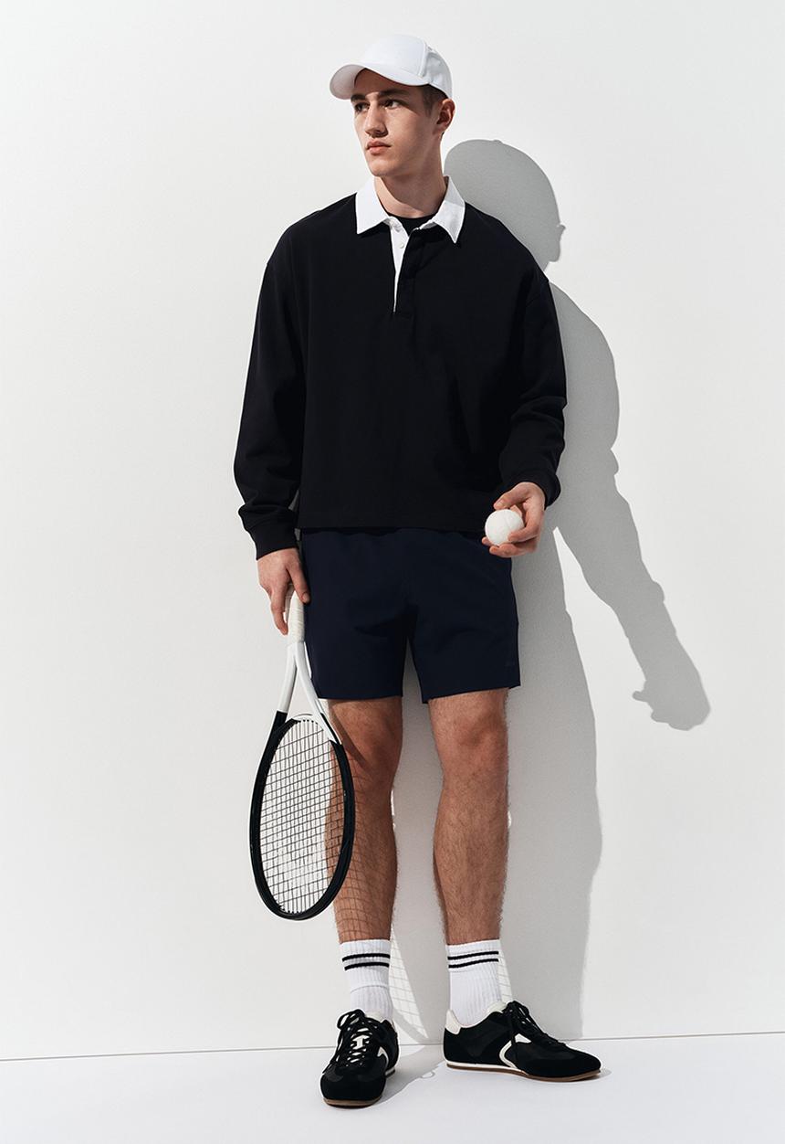 H&M - Regular fit tennis shorts with drymove™ - dark blue