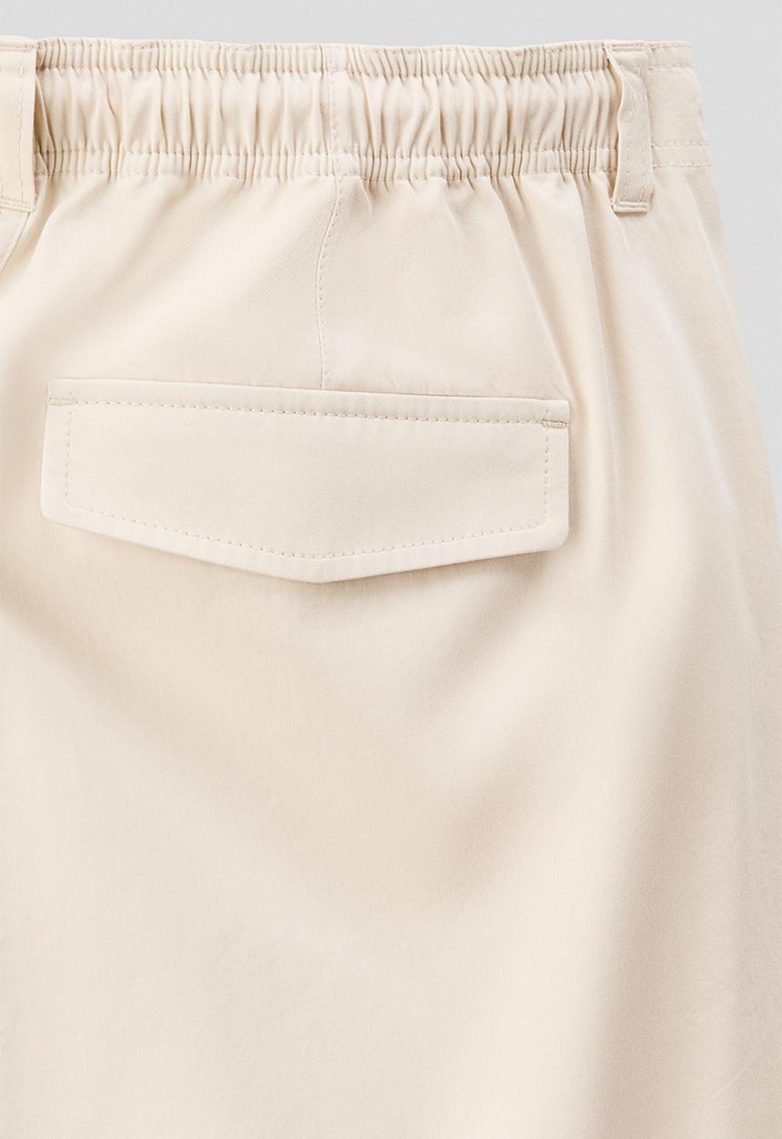 H&M - Loose fit cargo trousers - light beige