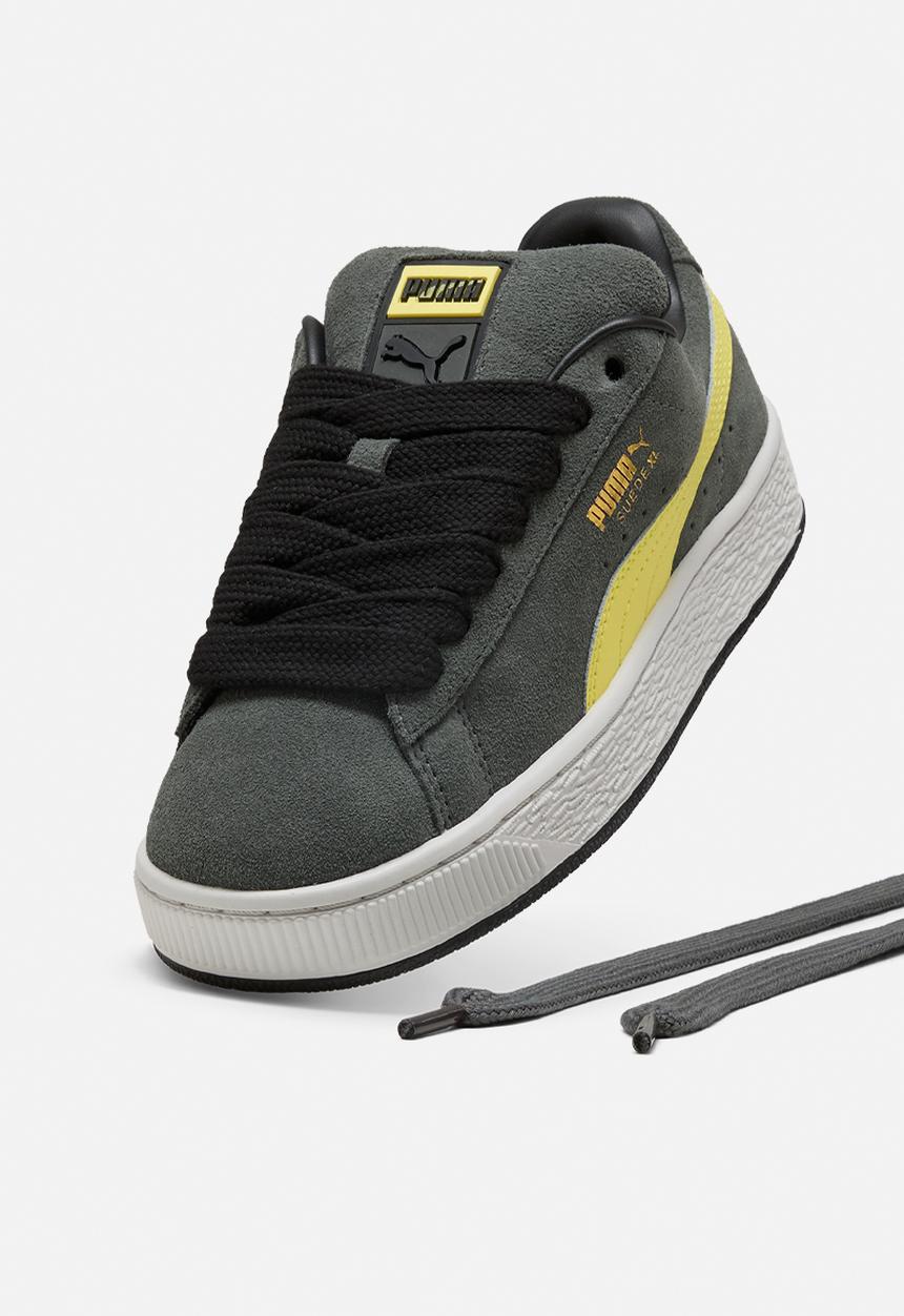 PUMA - Suede XL Jr - Shadow Gray/Lemon Meringue