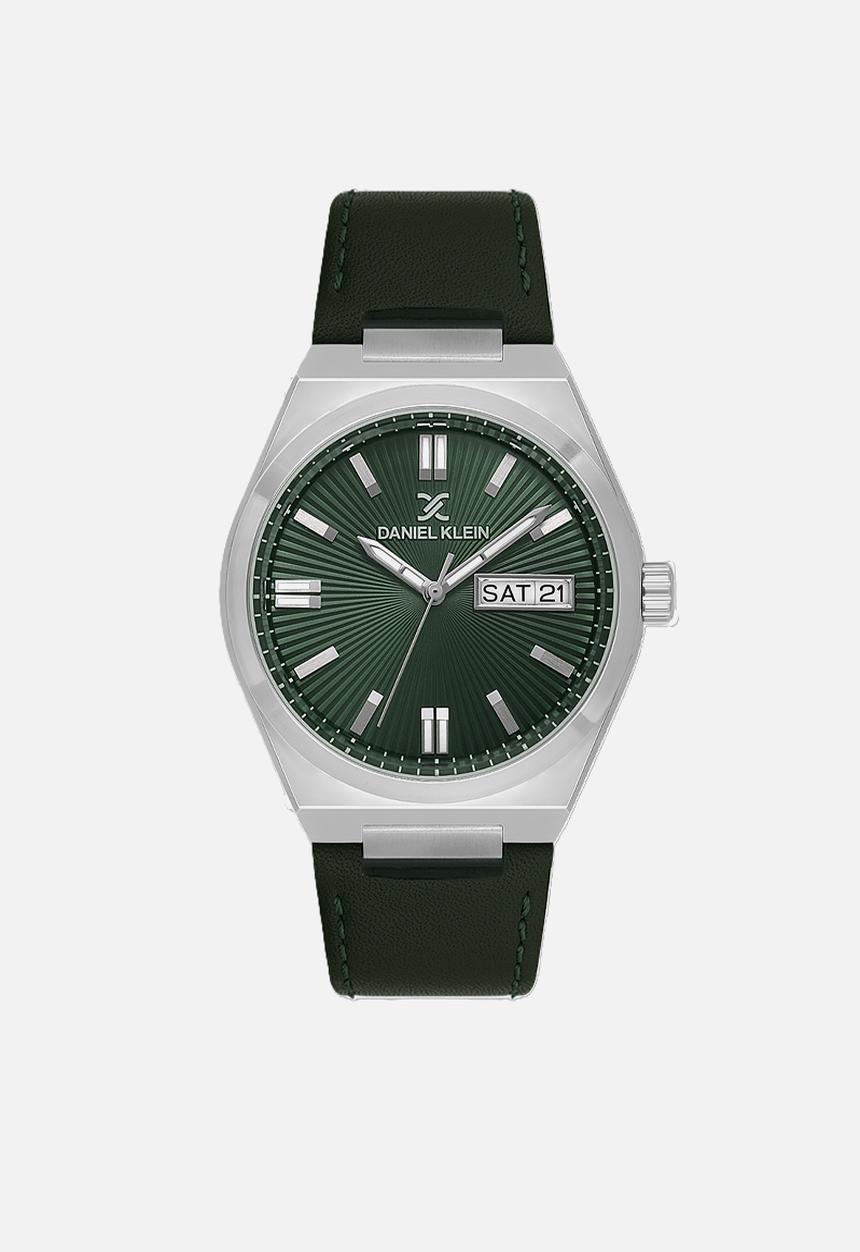 Daniel Klein - DK114059-3 Watch - Silver & Green