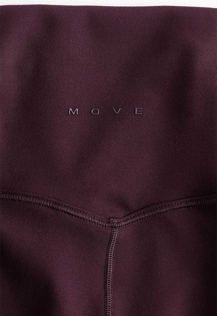 H&M - Softmove? pocket cycling shorts  - chocolate plum