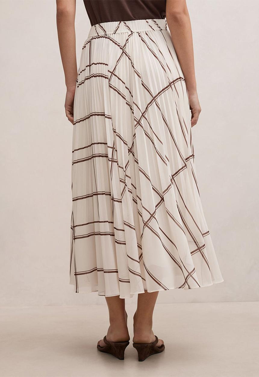 Forever New - Aurora pleated skirt in oliver check