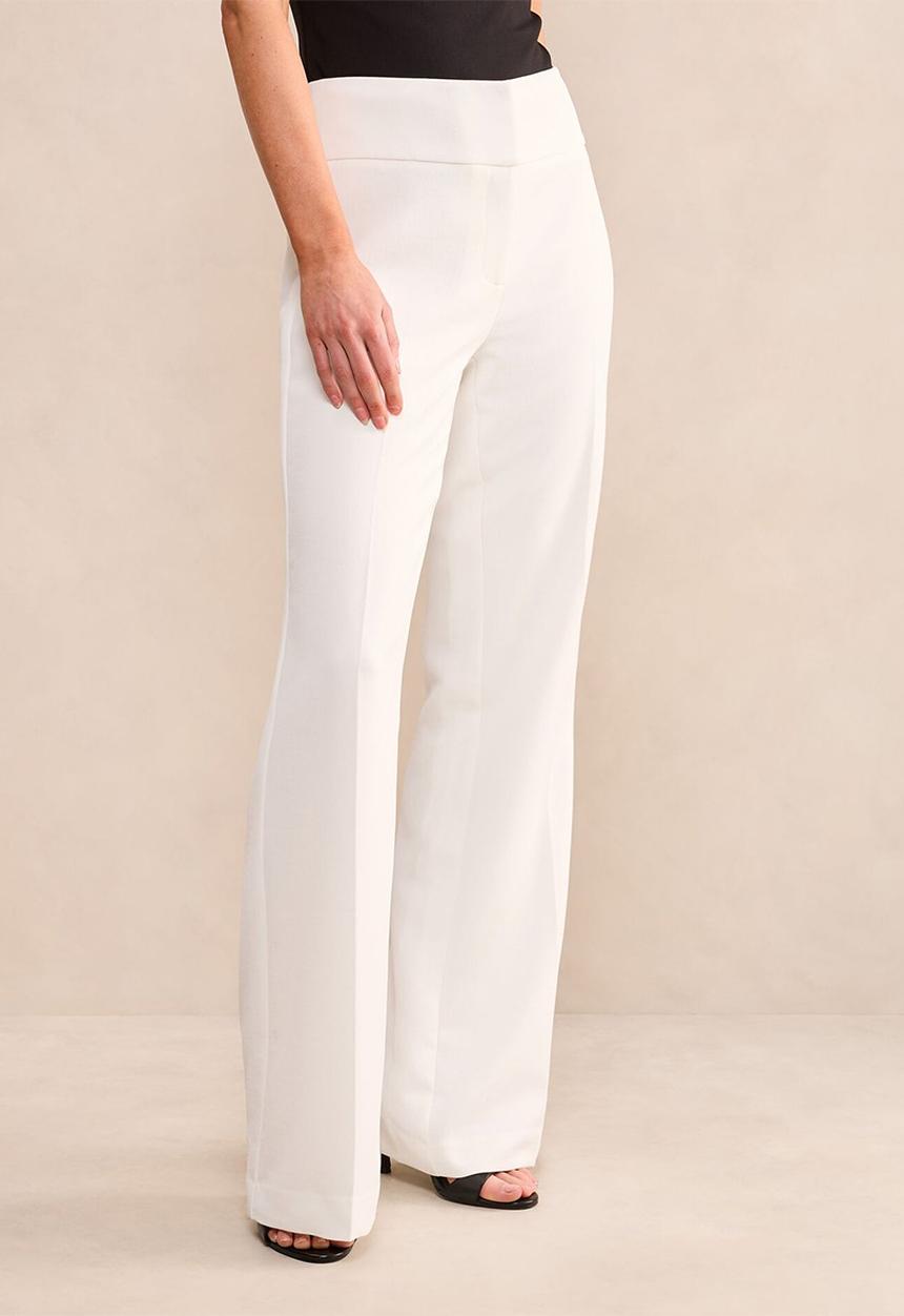 Forever New - Devon flared pants in porcelain