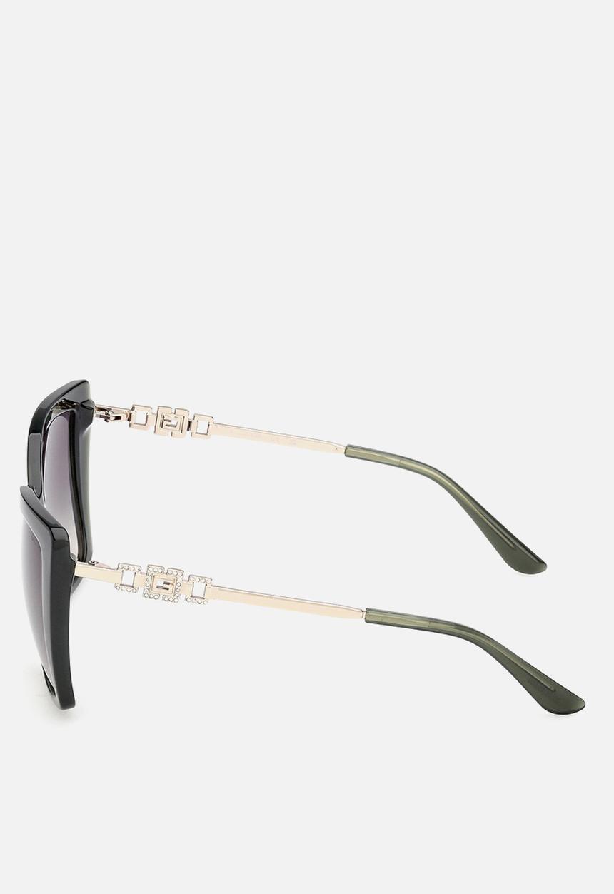 GUESS - Guess Sunglass GU00266-96P-56 - Shiny Dark Green