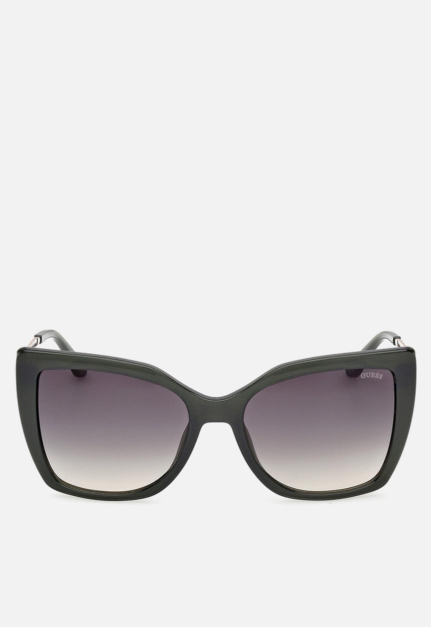 GUESS - Guess Sunglass GU00266-96P-56 - Shiny Dark Green