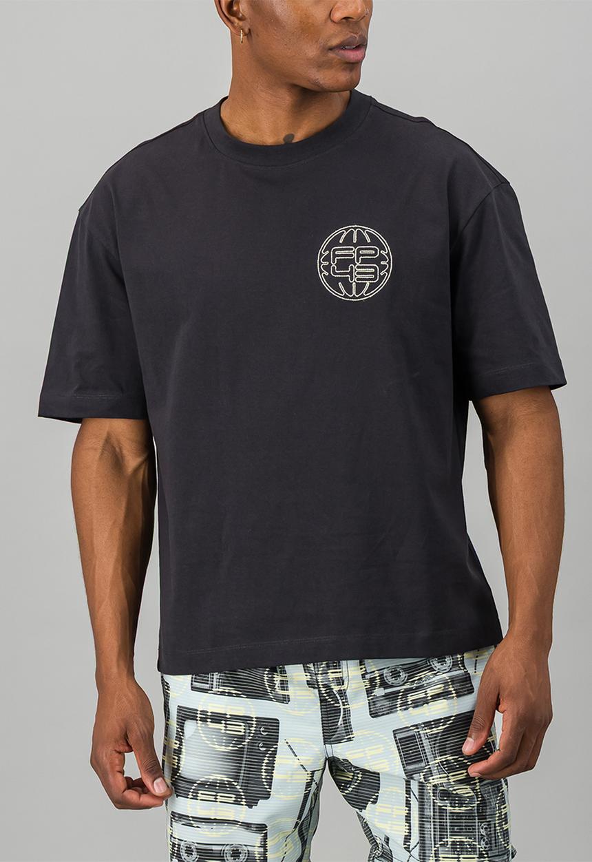 FP43 by S.P.C.C - H0U53 Tee  - Charcoal