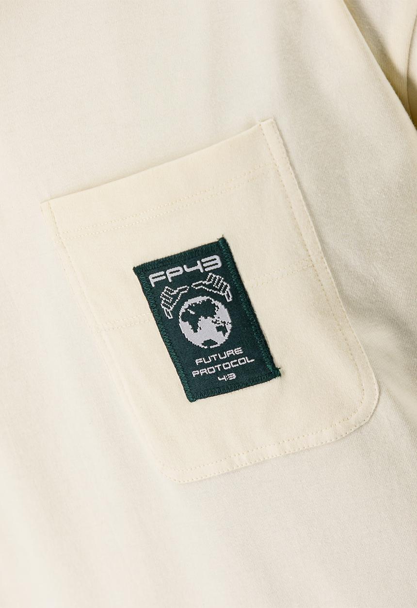 FP43 by S.P.C.C - L0CKY43 Tee  - Stone