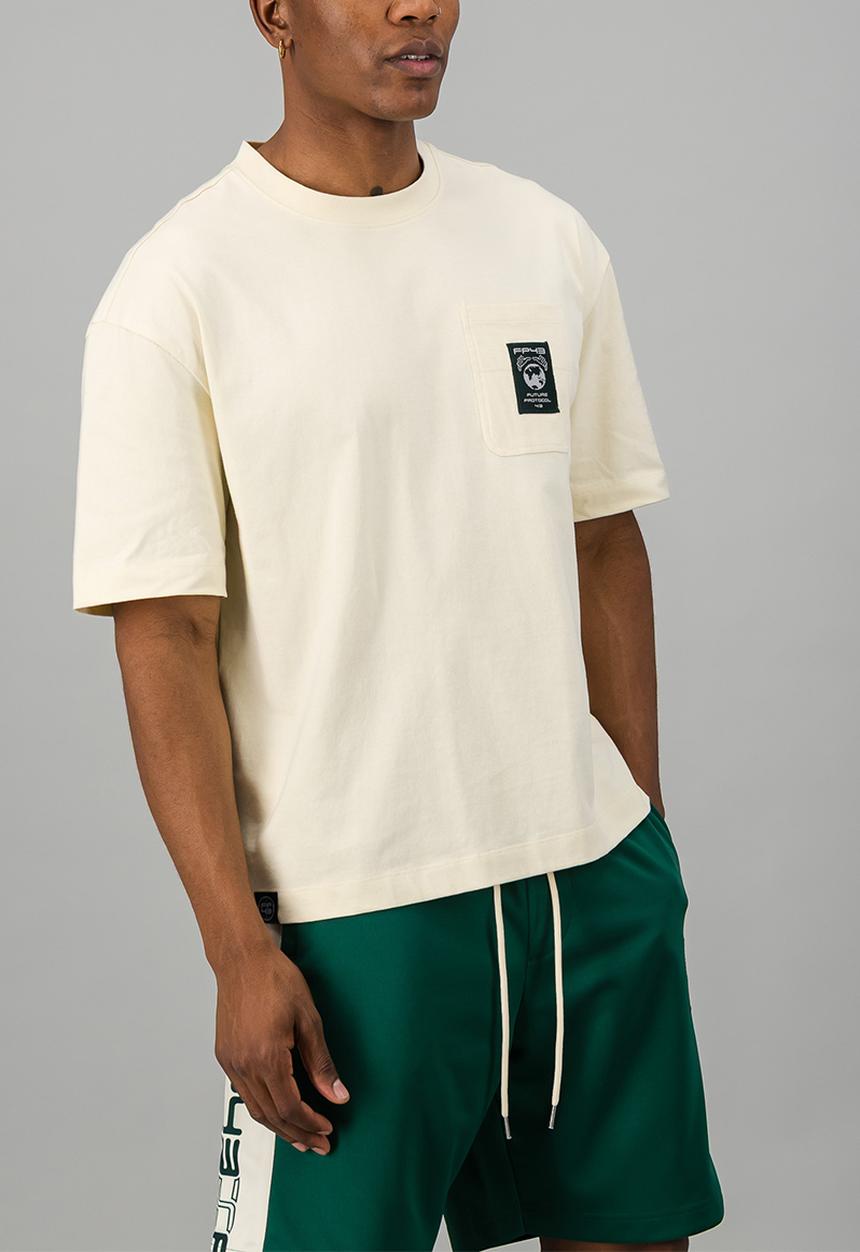 FP43 by S.P.C.C - L0CKY43 Tee  - Stone