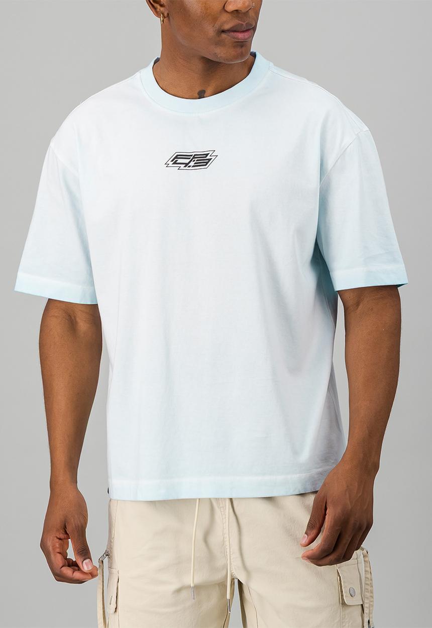 FP43 by S.P.C.C - 0V3RDR4FT Tee  - Light Blue