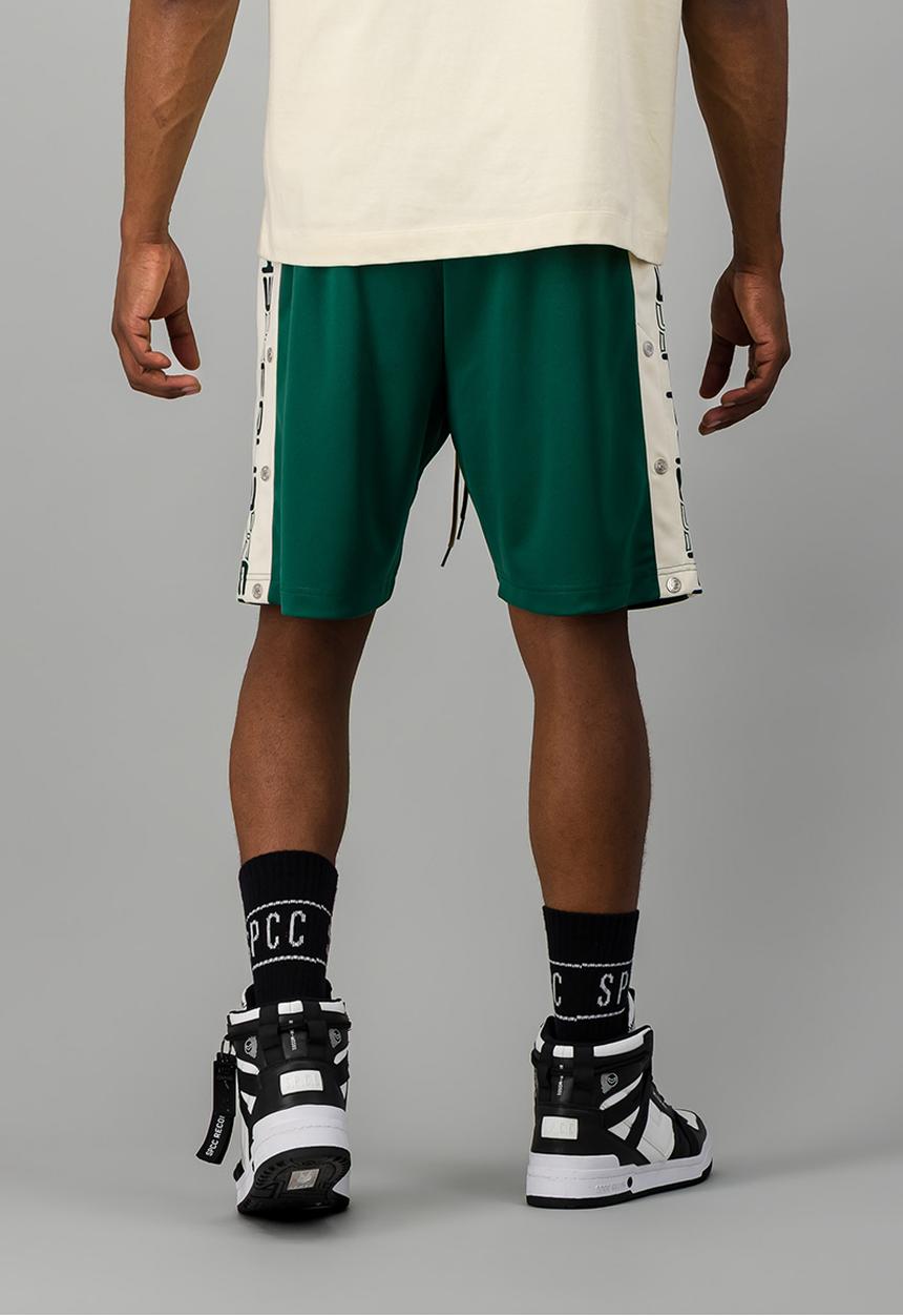 FP43 by S.P.C.C - P0W3RSL1D3 Woven Short  - Dark Green