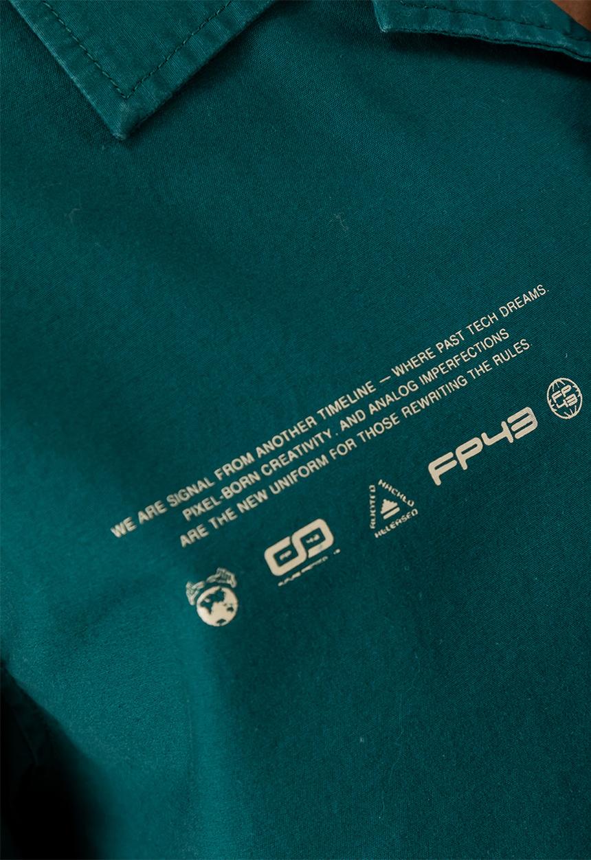 FP43 by S.P.C.C - L1QU1D Shirt  - Dark Green