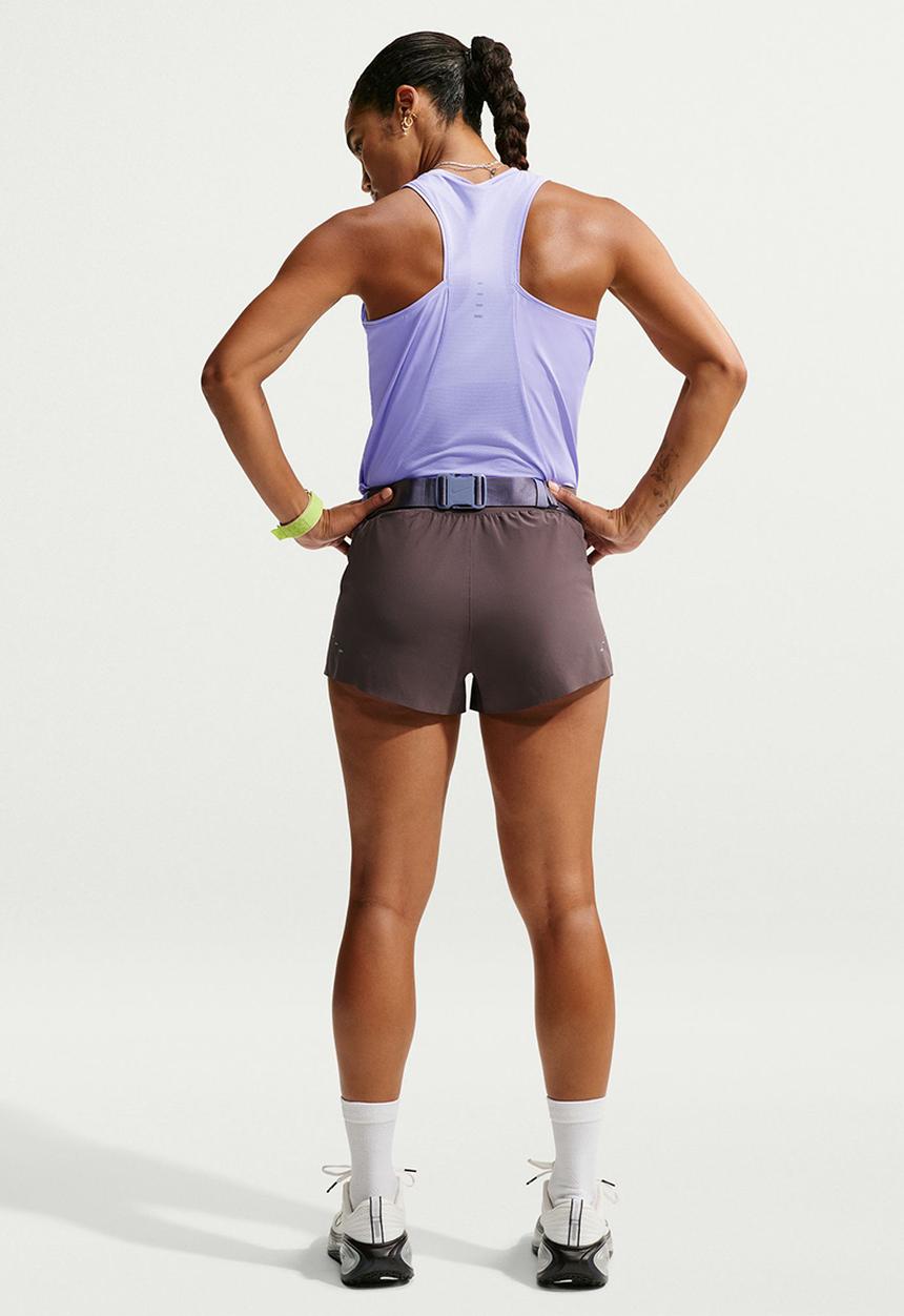 Nike - W Nike Swift Dri-Fit Running Tank Top - Purple Pulse/Reflective Silver