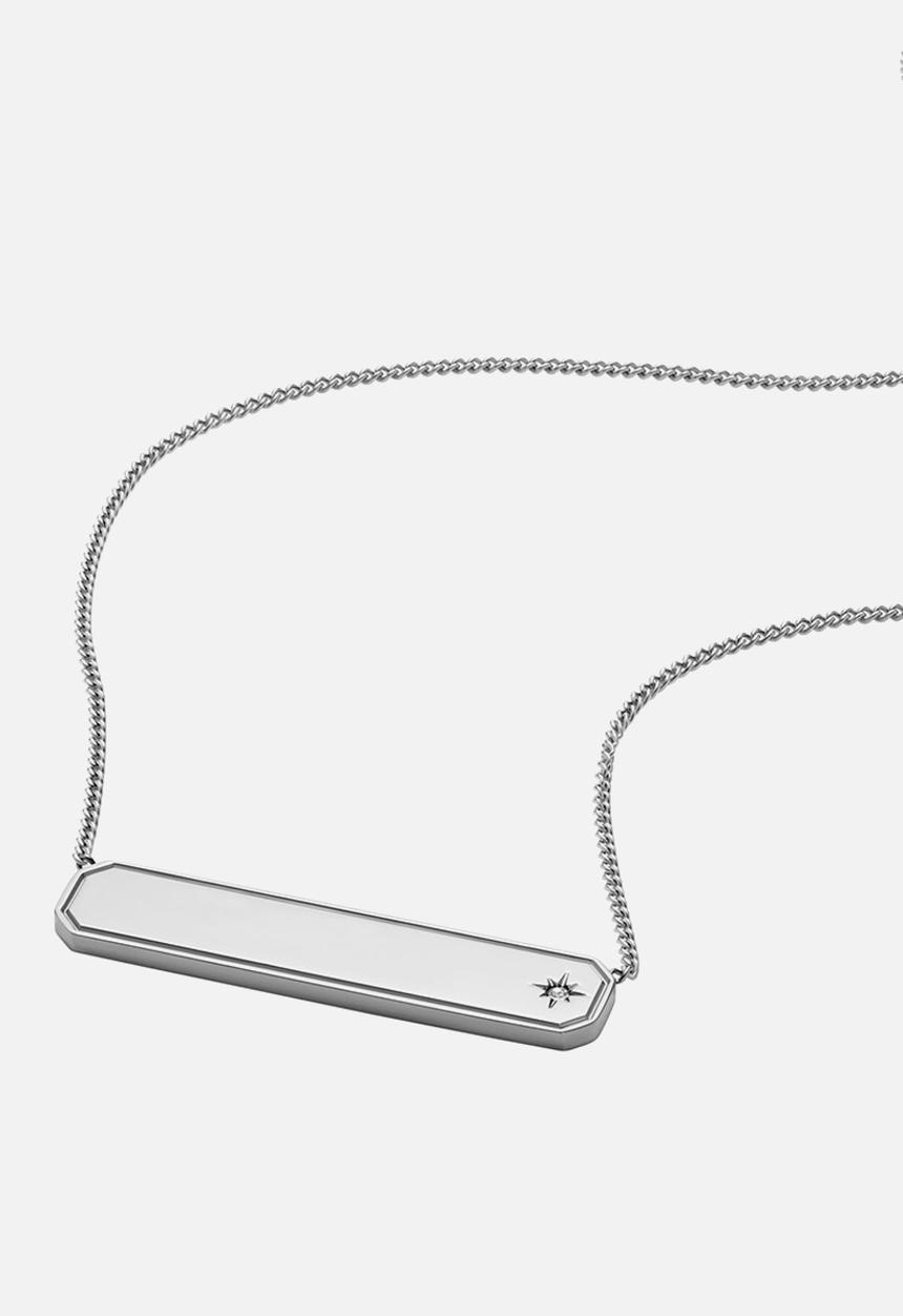 Fossil - Sadie JF04927040 Necklace - Silver