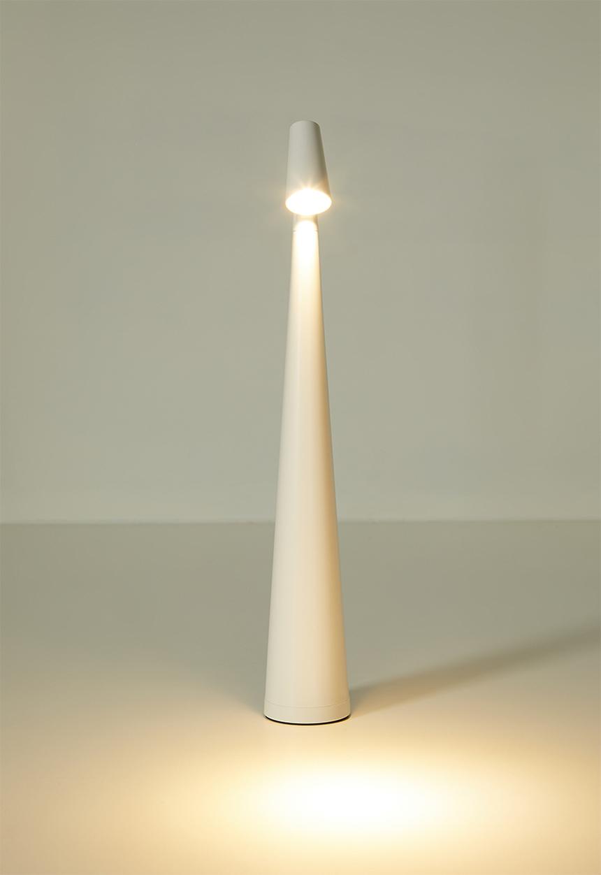 Pop Candy - Rechargeable LED spotlight lamp - white