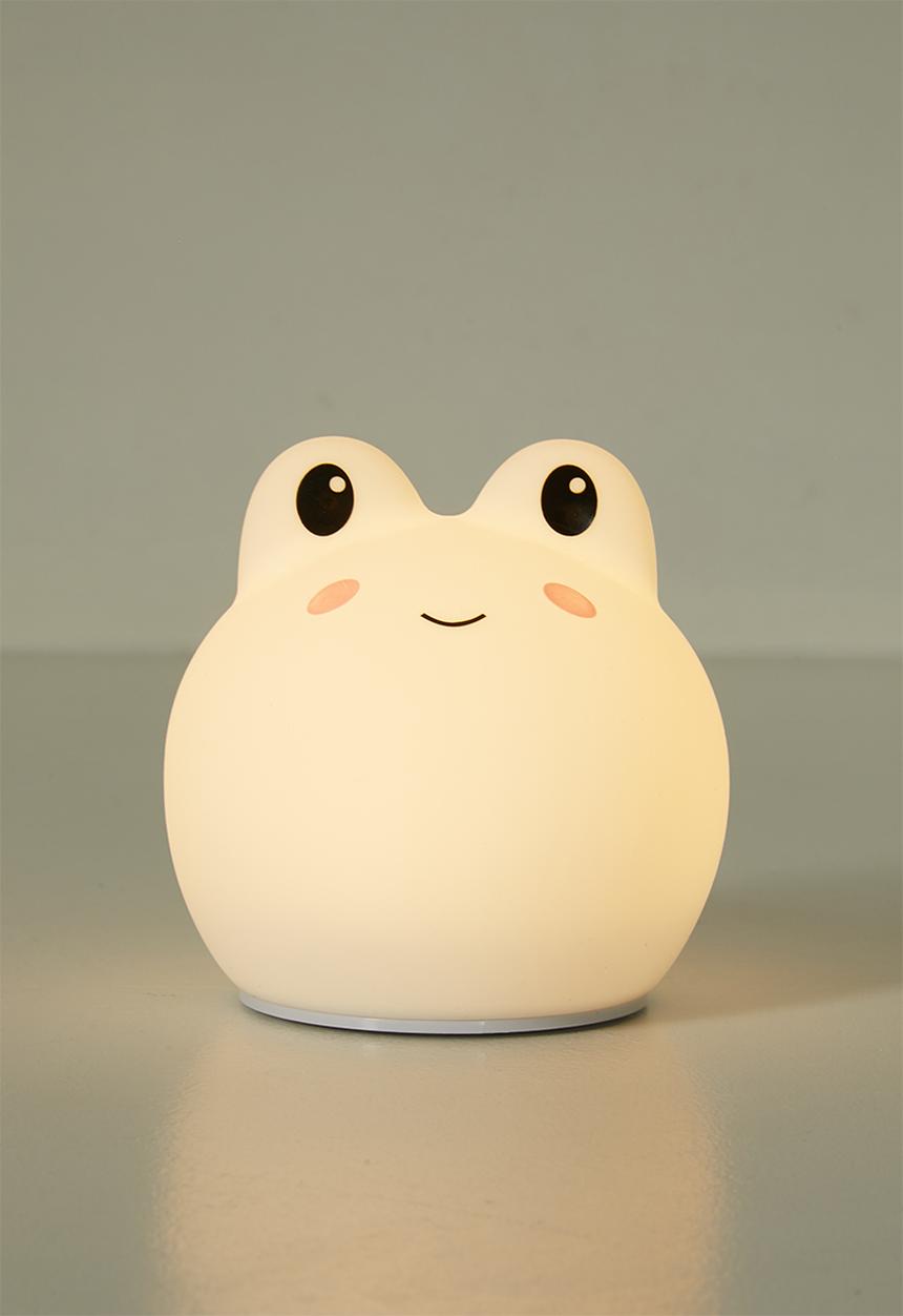 Pop Candy - Rechargeable LED frog character night light - white