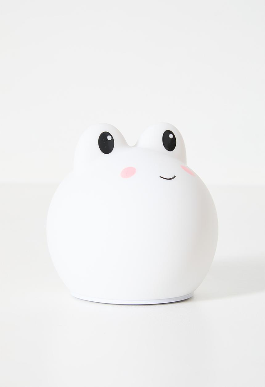 Pop Candy - Rechargeable LED frog character night light - white
