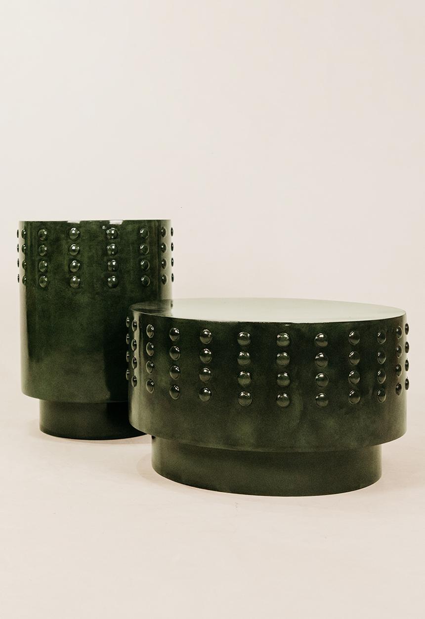 Noha - Azure Coffee Table Green