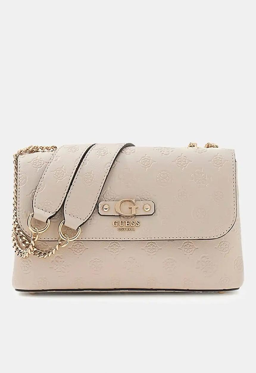 GUESS - Ahb Dita Convertible Xbody Flap - Light Taupe