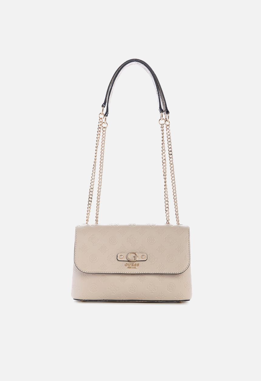 GUESS - Ahb Dita Convertible Xbody Flap - Light Taupe
