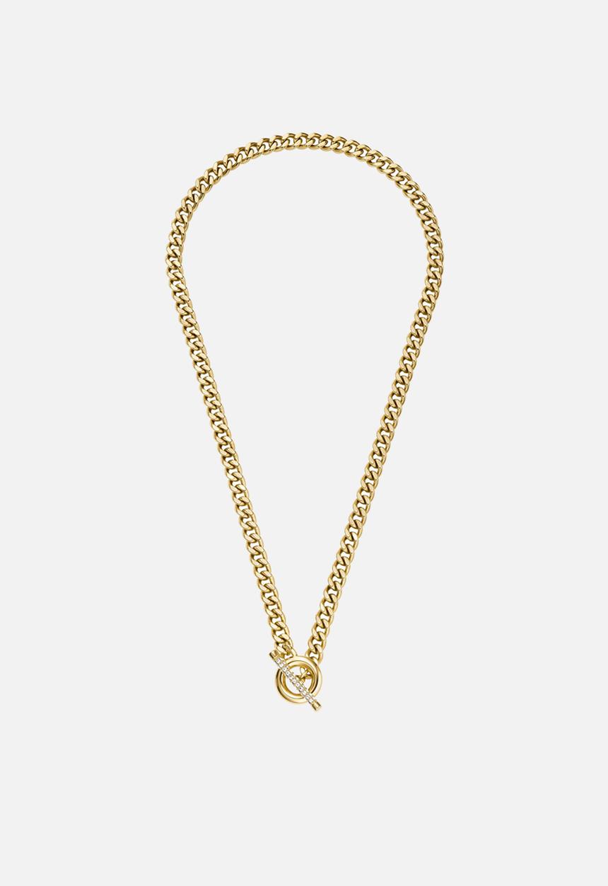 Fossil - Carlie T-Bar JF04956710 Chain - Gold