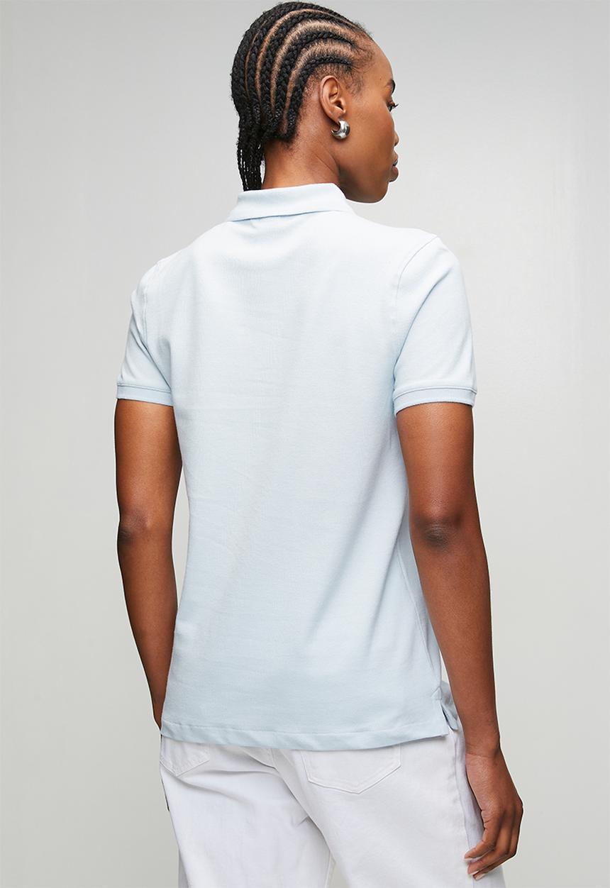 POLO - Wmn Margot Ss Golfer - Blue Grey