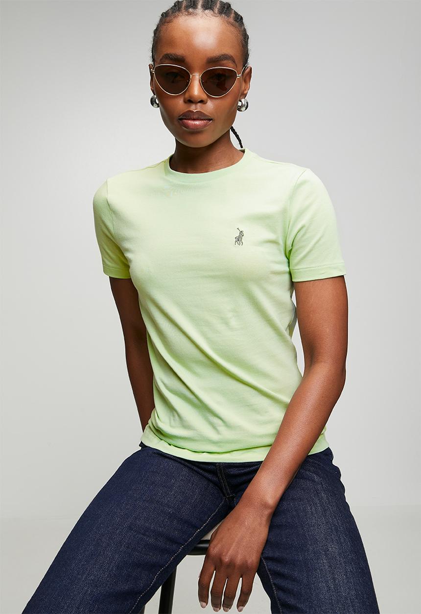 POLO - Wmn Allie Ss T-Shirt - Soft Aloe