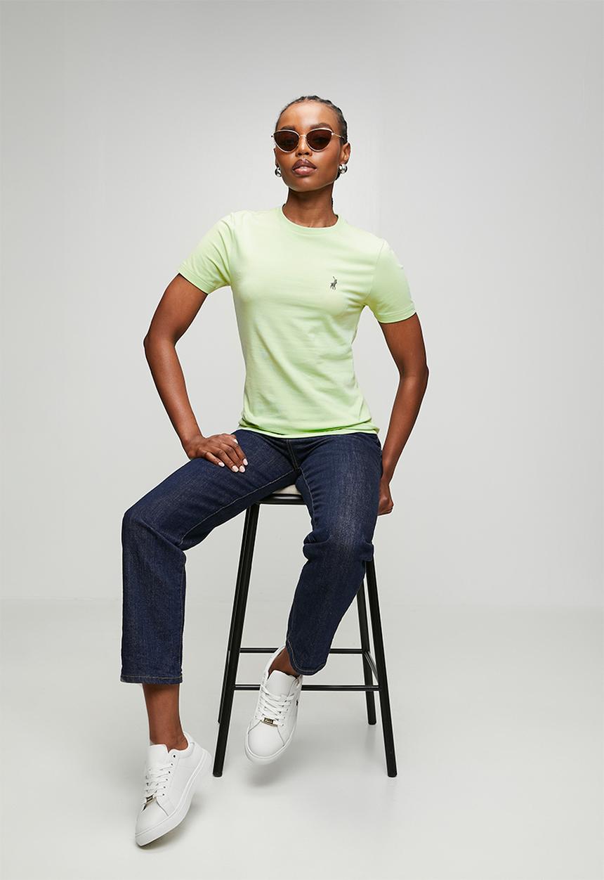 POLO - Wmn Allie Ss T-Shirt - Soft Aloe