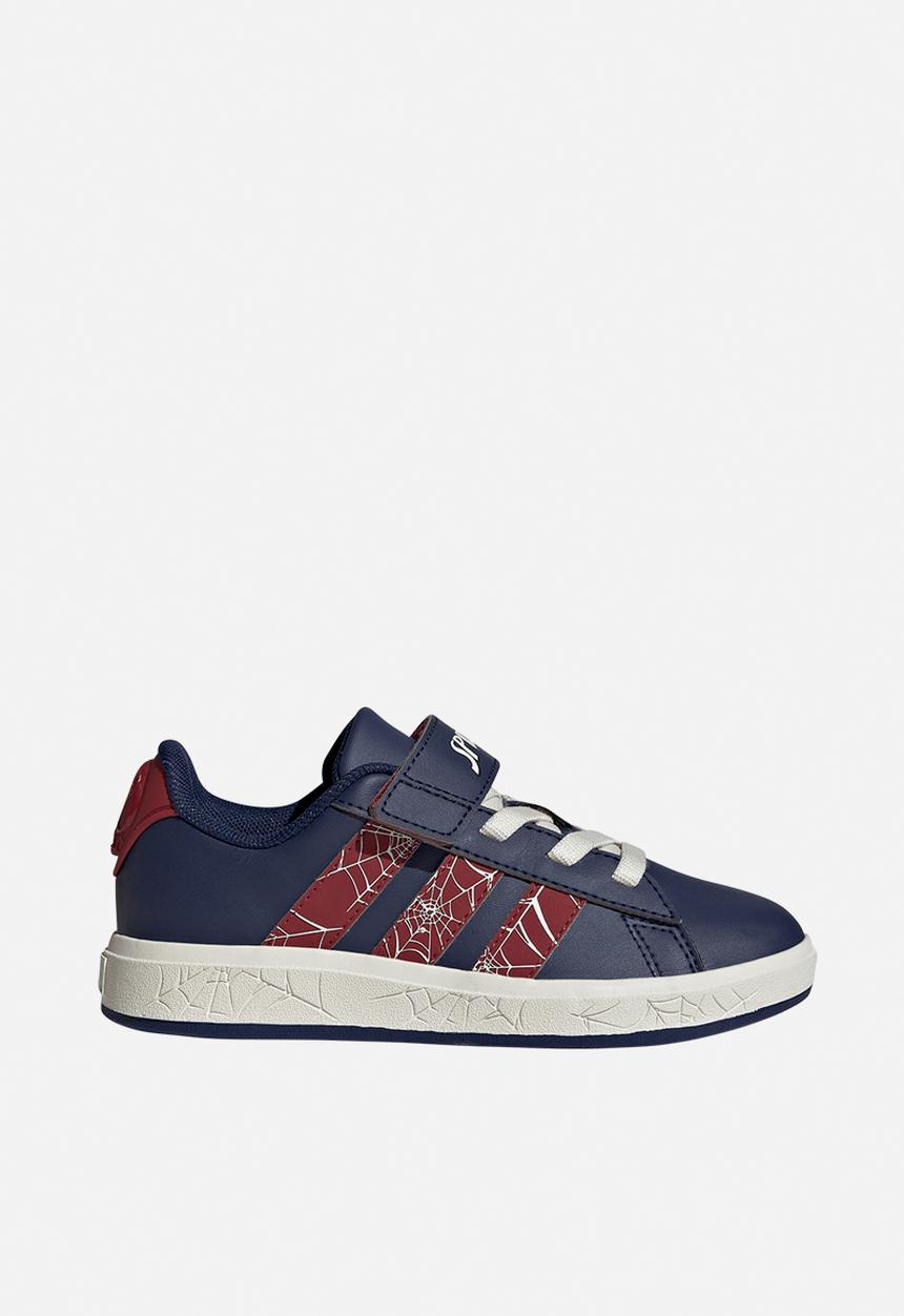 adidas Originals - Grand Court Spider-Man El K - Dkblue/Actmar/Owhite
