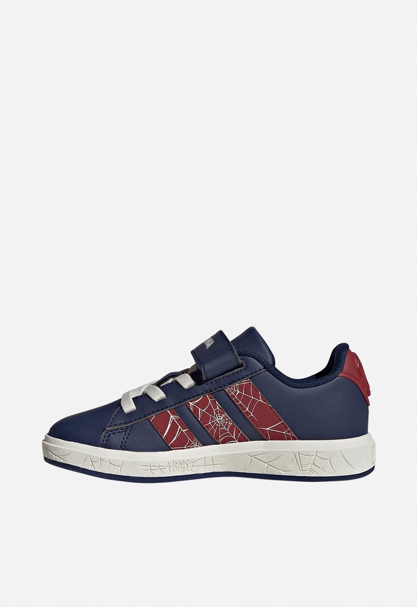 adidas Originals - Grand Court Spider-Man El K - Dkblue/Actmar/Owhite