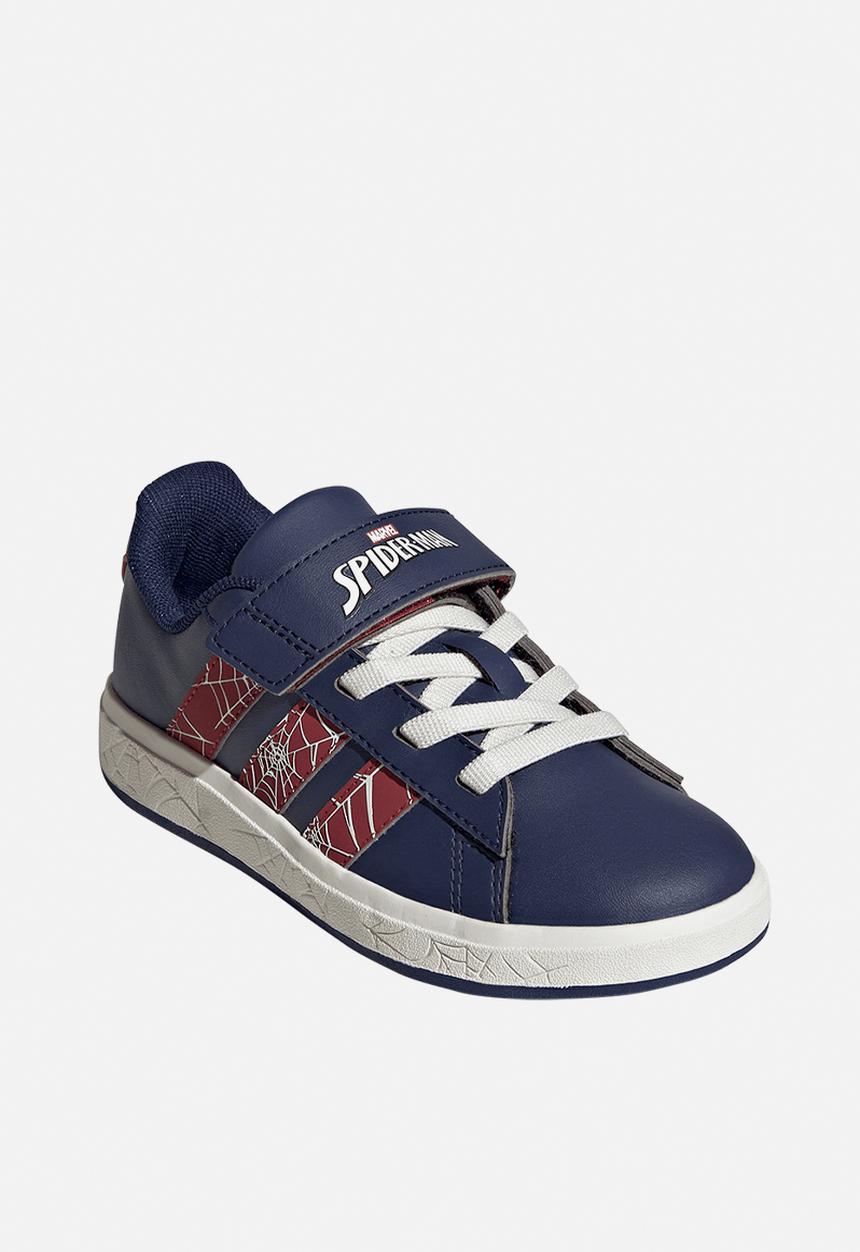 adidas Originals - Grand Court Spider-Man El K - Dkblue/Actmar/Owhite