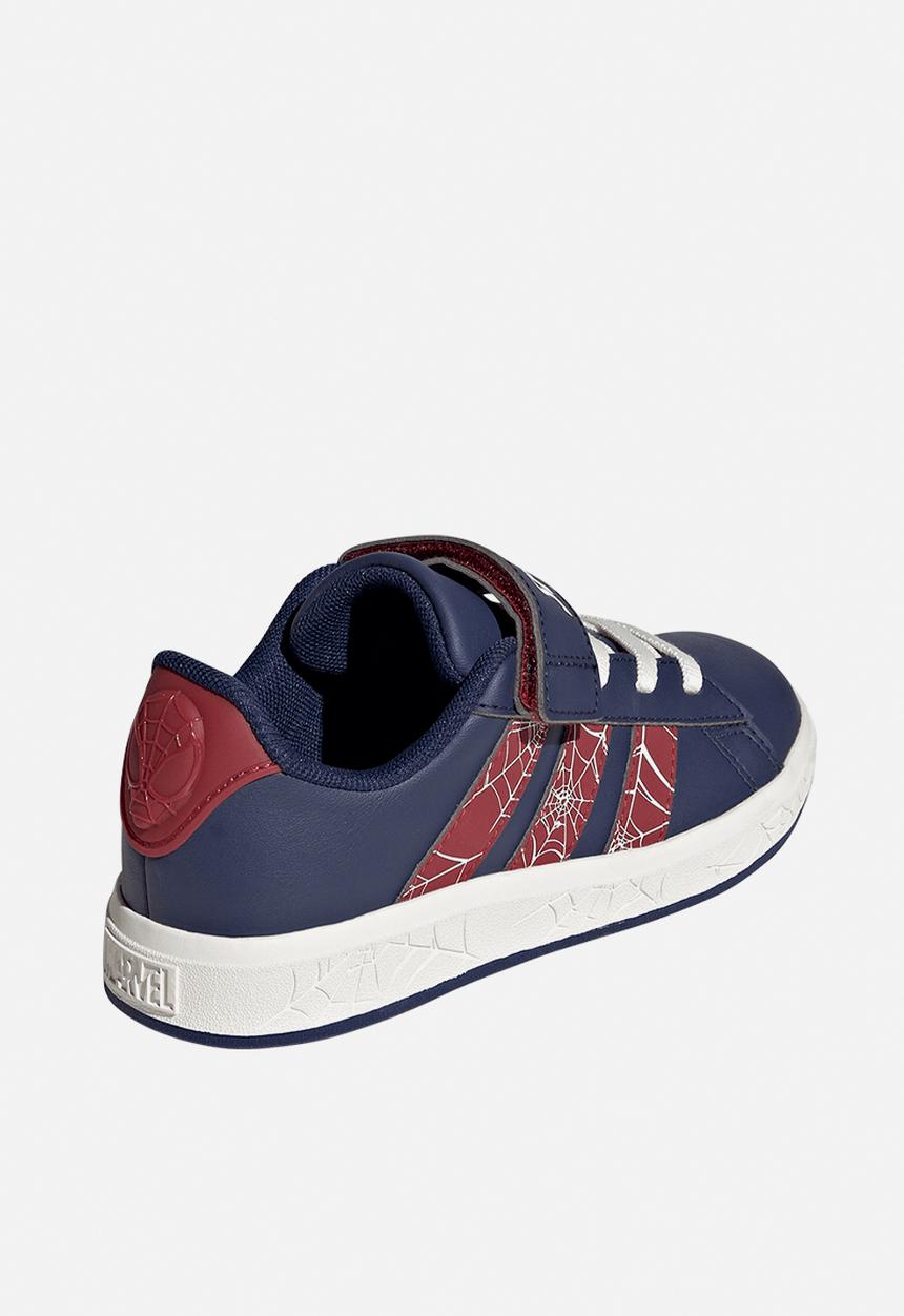 adidas Originals - Grand Court Spider-Man El K - Dkblue/Actmar/Owhite